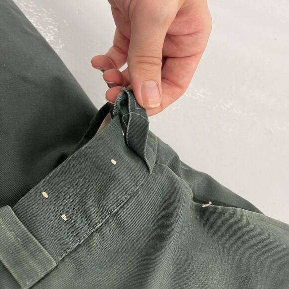 Vintage 60s Koraton Green Sanforized Workwear Chinos 40x29 - Picture 6 of 7